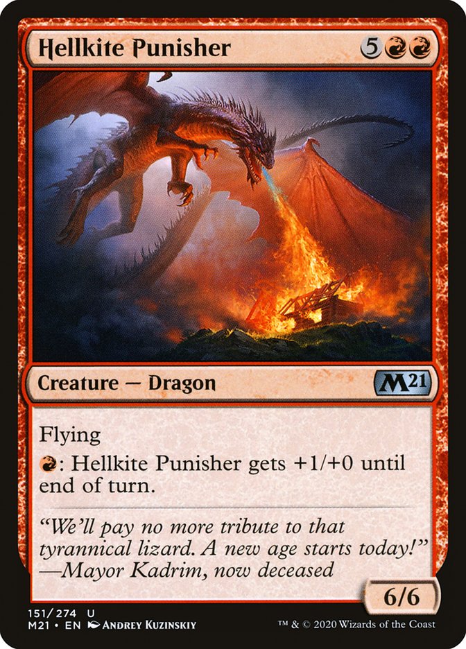 Hellkite Punisher [Core Set 2021] (151)