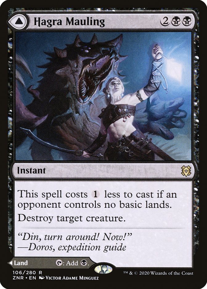 Hagra Mauling [Zendikar Rising] (106)