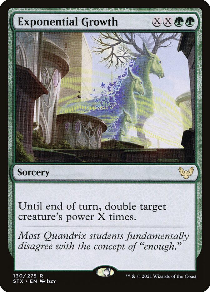 Exponential Growth [Strixhaven: School of Mages] (130)