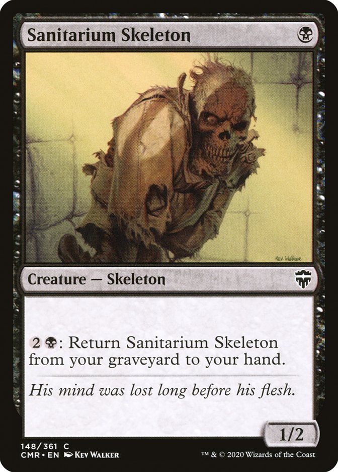Sanitarium Skeleton [Commander Legends] (148)