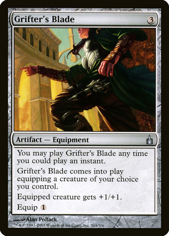 Grifter's Blade [Ravnica: City of Guilds] (263)