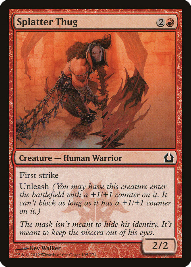 Splatter Thug [Return to Ravnica] (105)