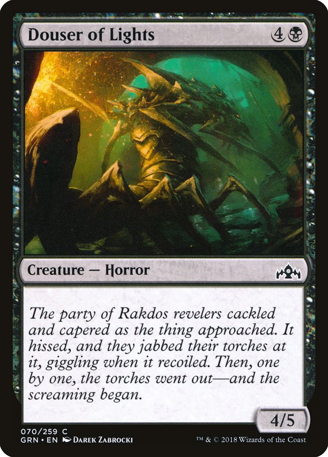 Douser of Lights [Guilds of Ravnica] (70)