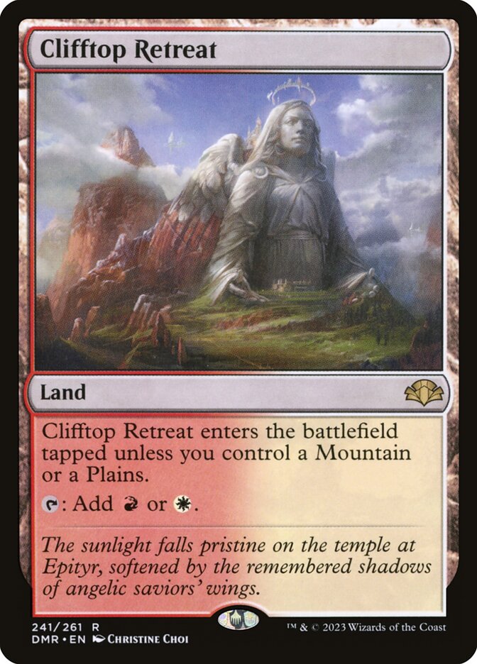 Clifftop Retreat [Dominaria Remastered] (241)