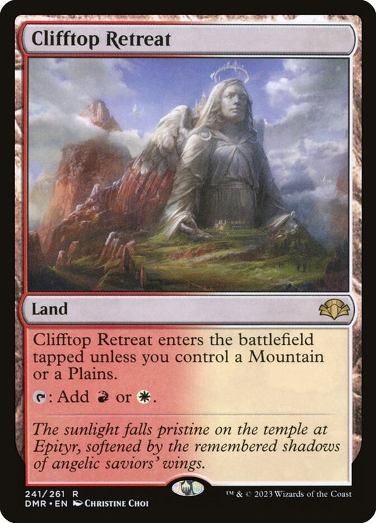 Clifftop Retreat [Dominaria Remastered] (241)