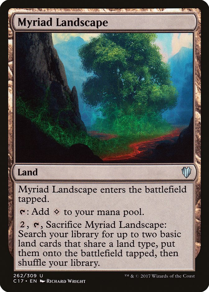 Myriad Landscape [Commander 2017] (262)