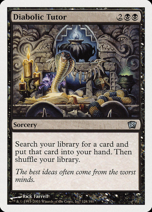Diabolic Tutor [Eighth Edition] (128)
