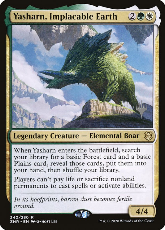 Yasharn, Implacable Earth [Zendikar Rising Promos] (240p)