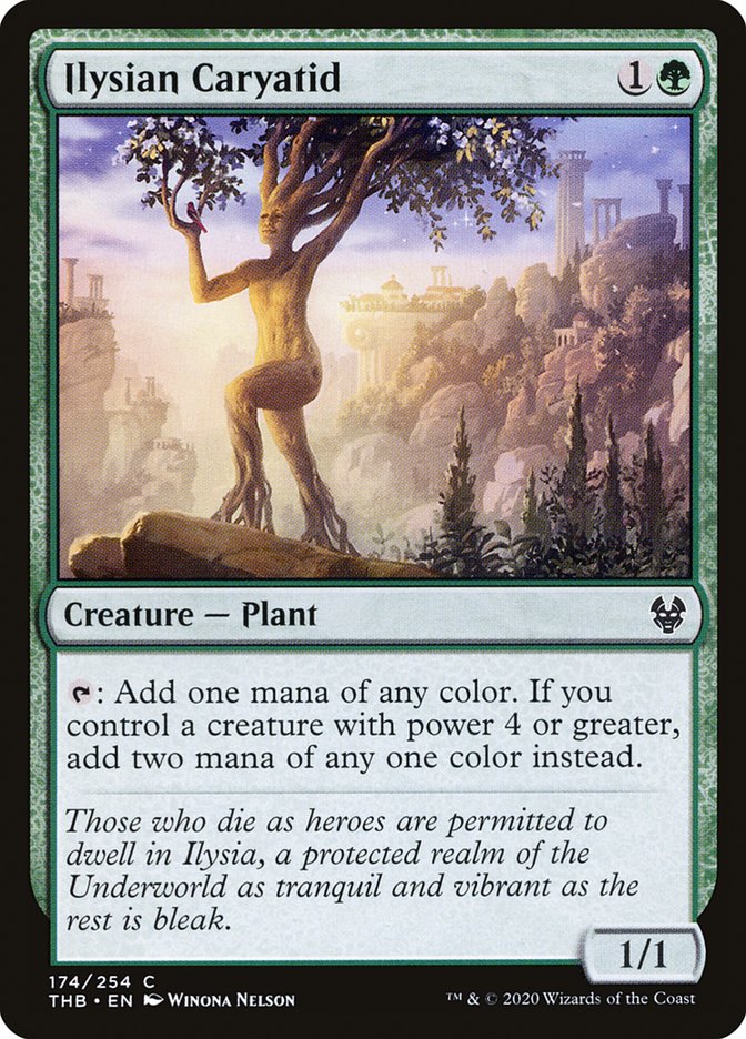 Ilysian Caryatid [Theros Beyond Death] (174)