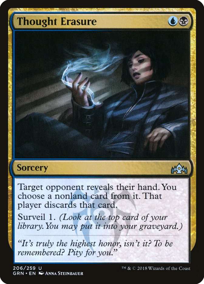 Thought Erasure [Guilds of Ravnica] (206)