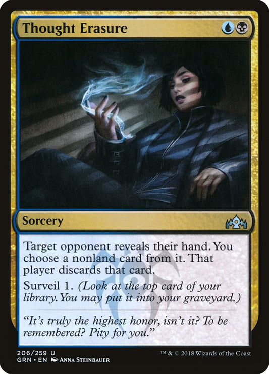 Thought Erasure [Guilds of Ravnica] (206)
