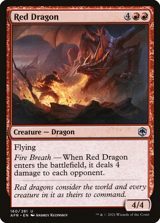 Red Dragon [Adventures in the Forgotten Realms] (160)