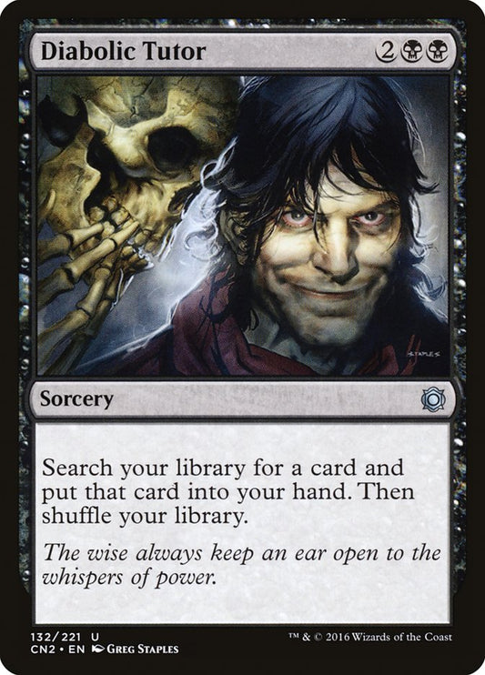 Diabolic Tutor [Conspiracy: Take the Crown] (132)