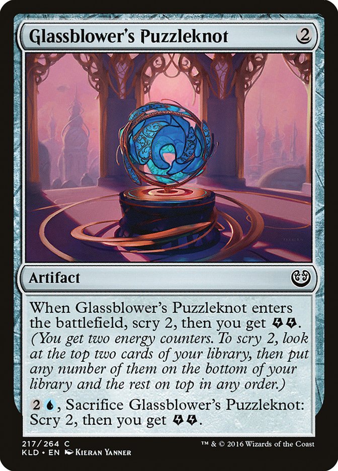 Glassblower's Puzzleknot [Kaladesh] (217)