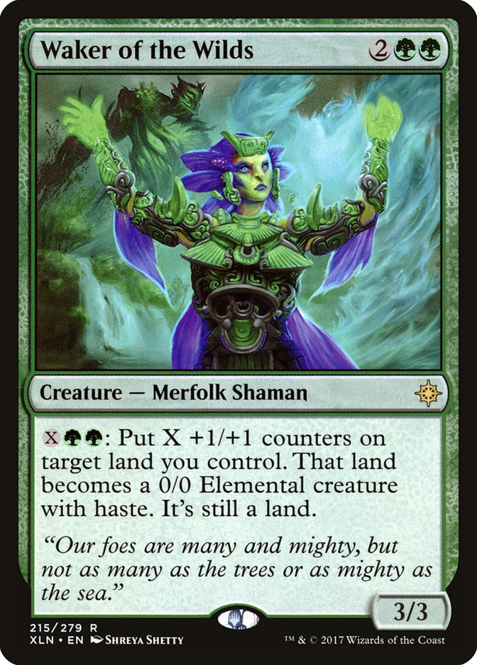 Waker of the Wilds [Ixalan] (215)