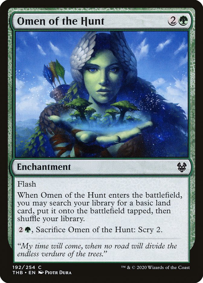 Omen of the Hunt [Theros Beyond Death] (192)