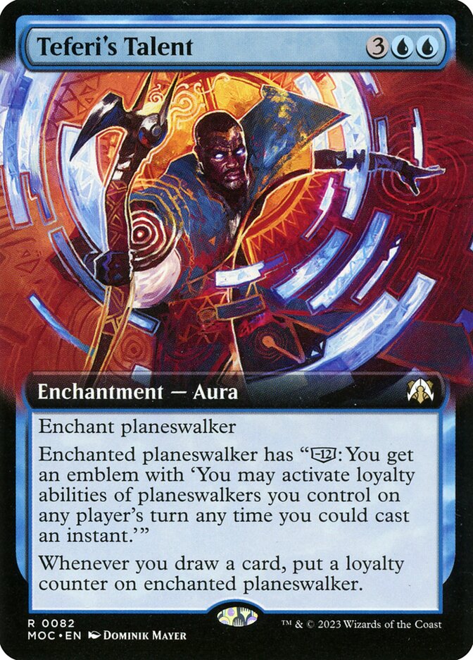 Teferi's Talent [March of the Machine Commander] (82)
