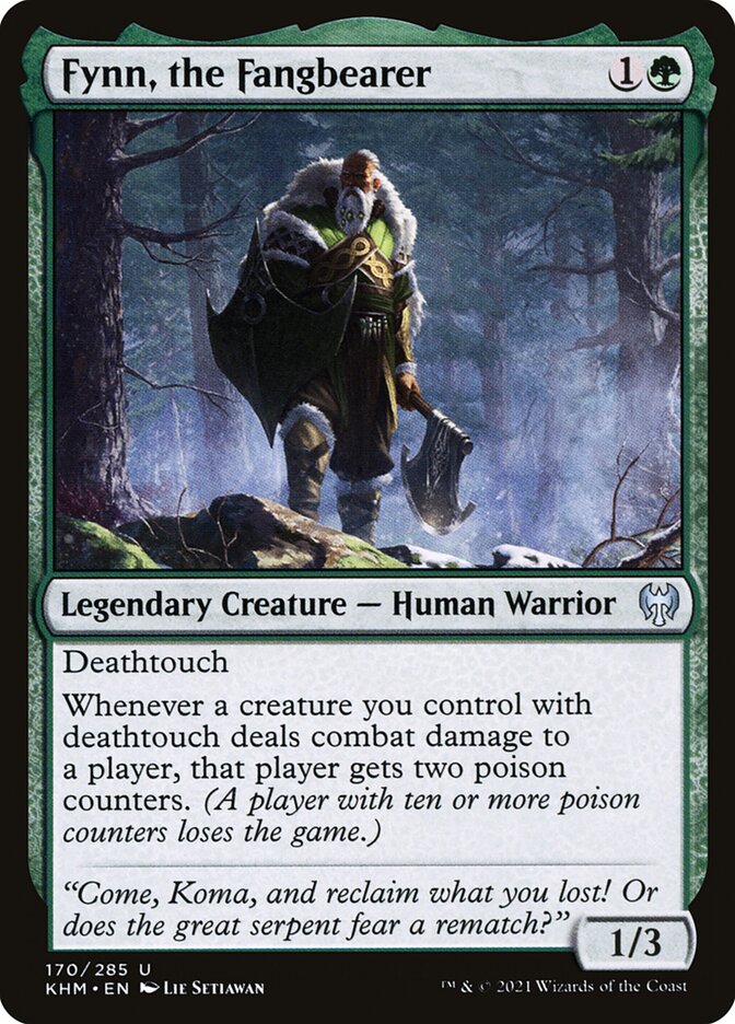 Fynn, the Fangbearer [Kaldheim] (170)