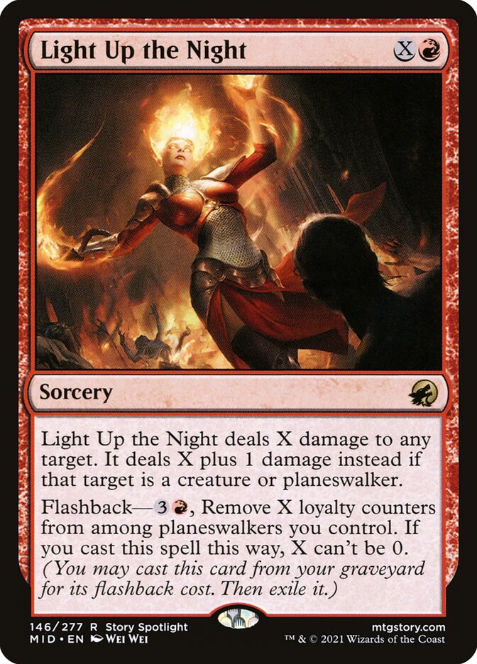 Light Up the Night [Innistrad: Midnight Hunt] (146)