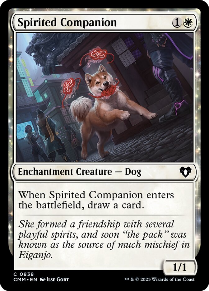 Spirited Companion [Commander Masters] (838)