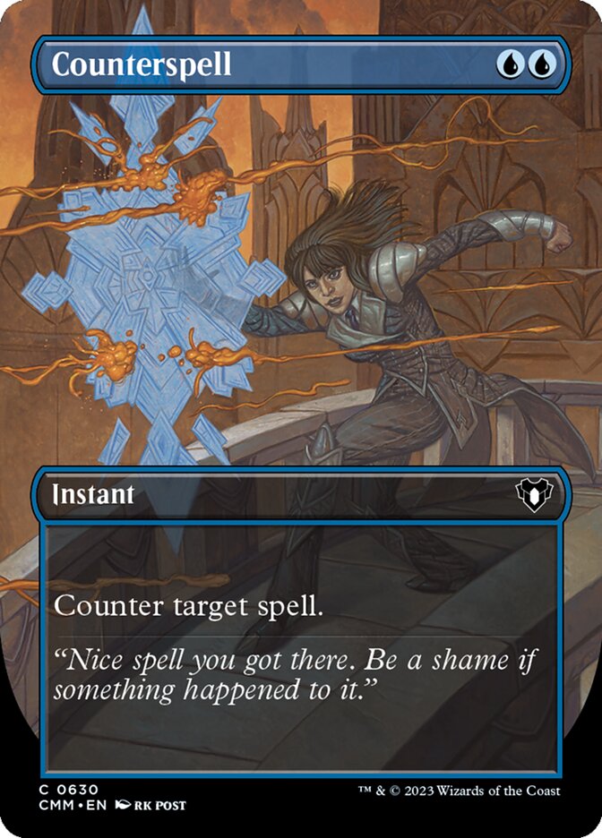 Counterspell [Commander Masters] (630)