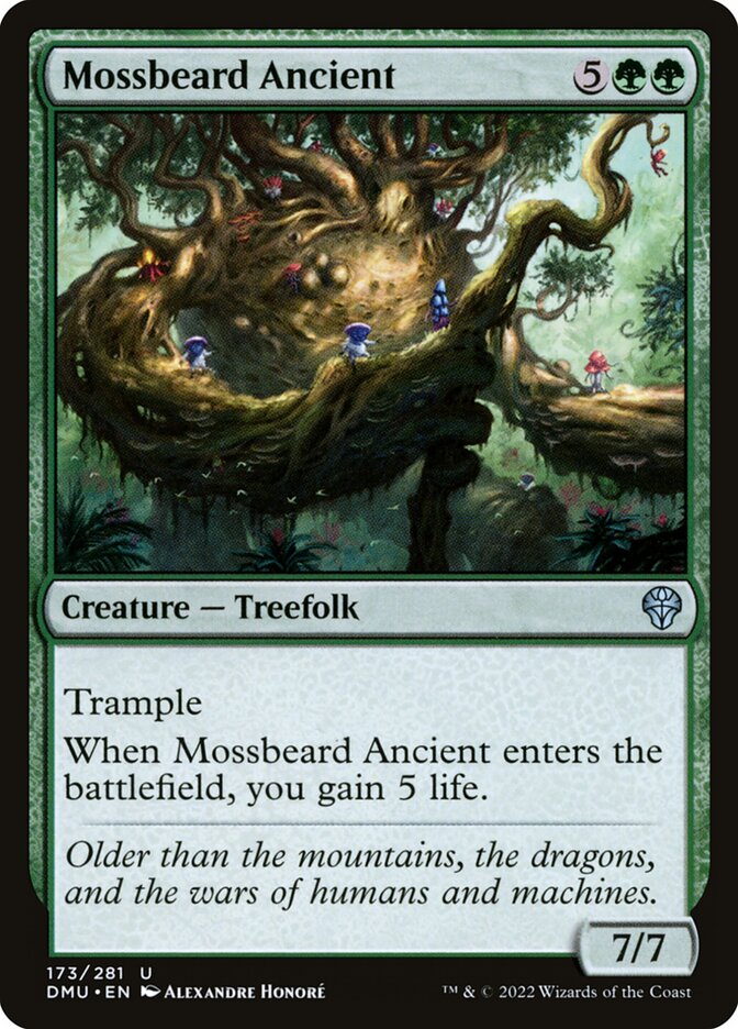 Mossbeard Ancient [Dominaria United] (173)