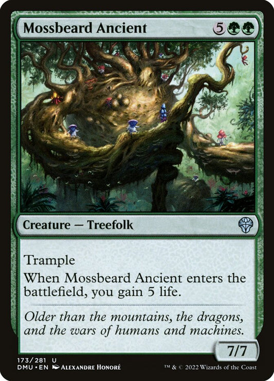 Mossbeard Ancient [Dominaria United] (173)