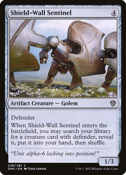 Shield-Wall Sentinel [Dominaria United] (238)