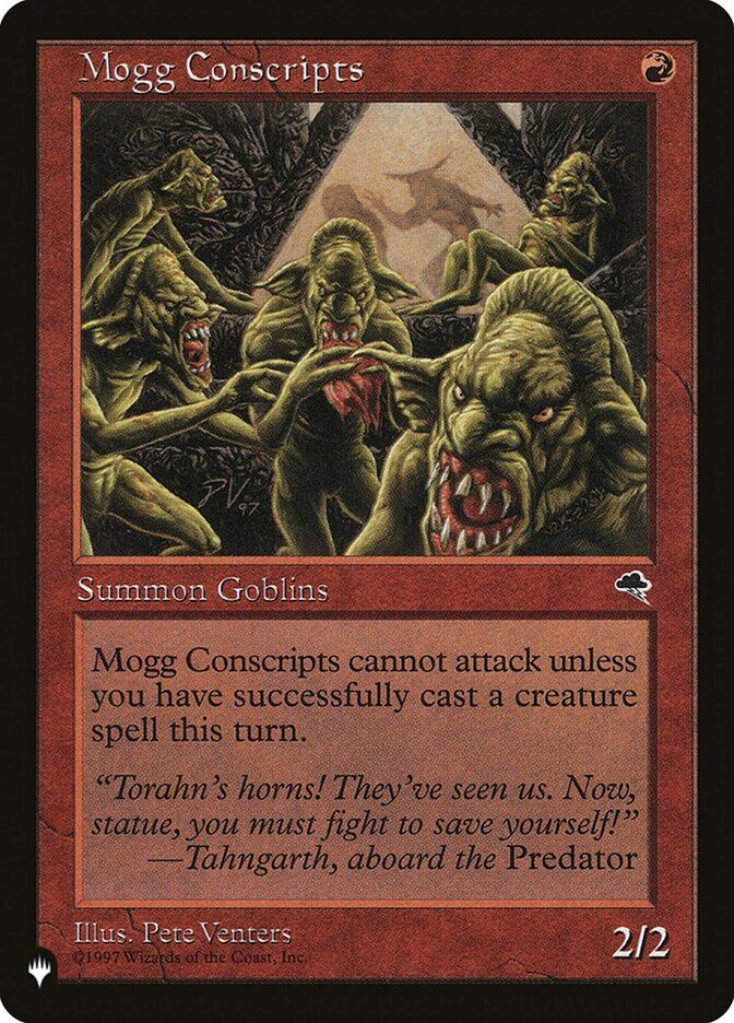 Mogg Conscripts [The List] (TMP-189)