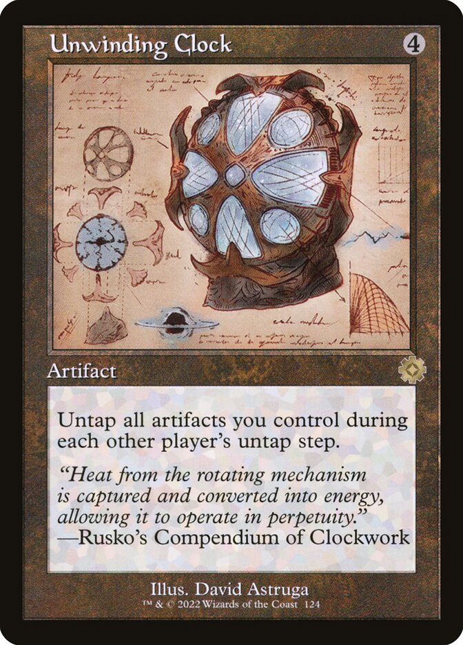 Unwinding Clock [The Brothers' War Retro Artifacts] (124)