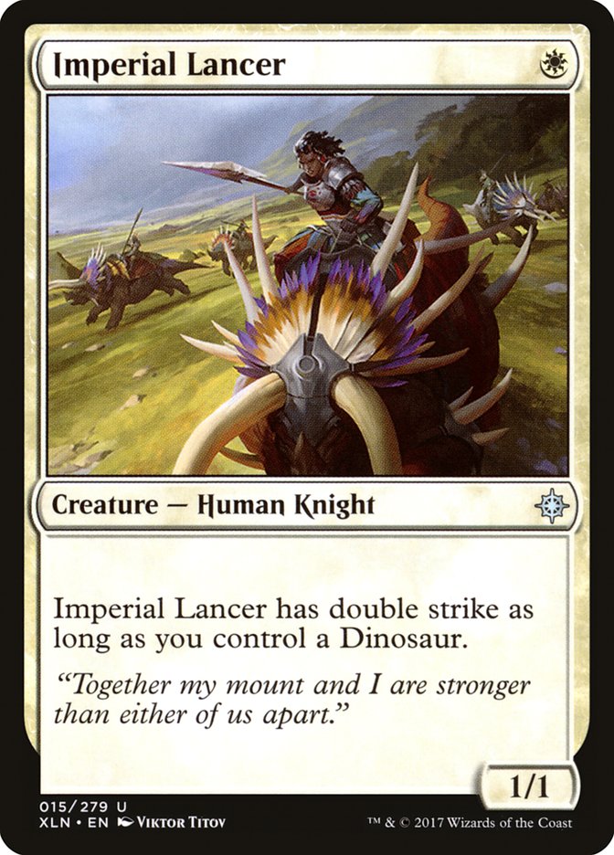 Imperial Lancer [Ixalan] (15)
