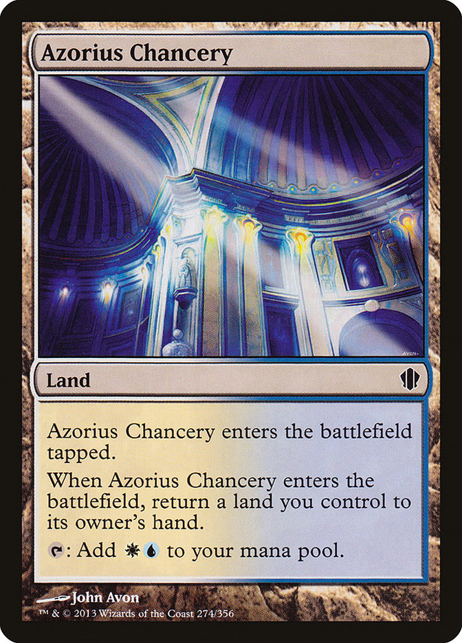 Azorius Chancery [Commander 2013] (274)