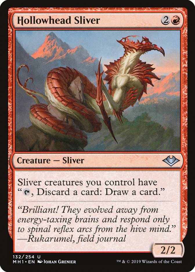 Hollowhead Sliver [Modern Horizons] (132)