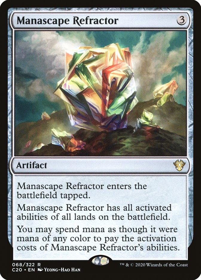 Manascape Refractor [Commander 2020] (68)