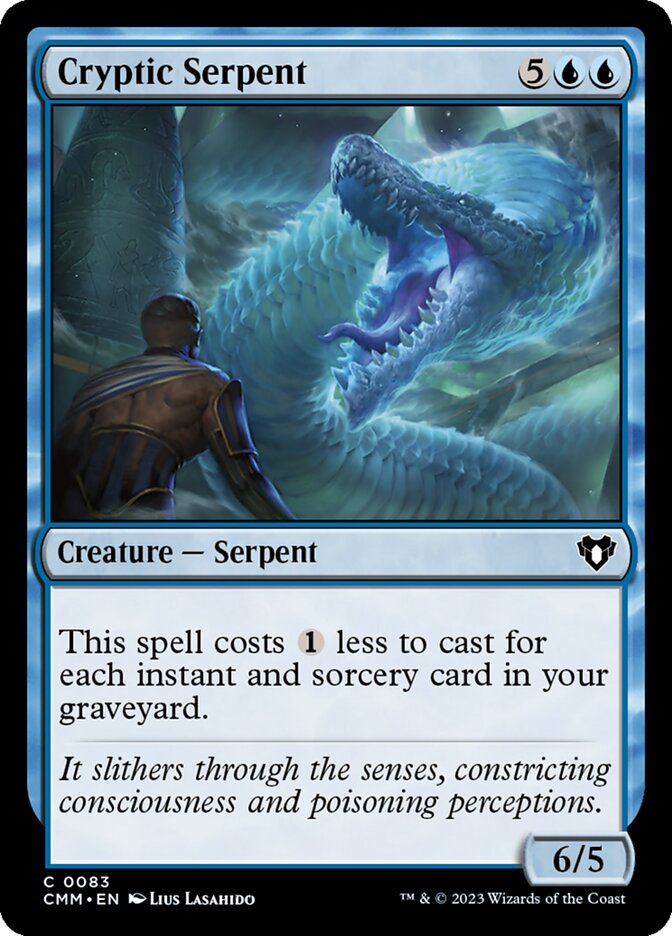 Cryptic Serpent [Commander Masters] (83)
