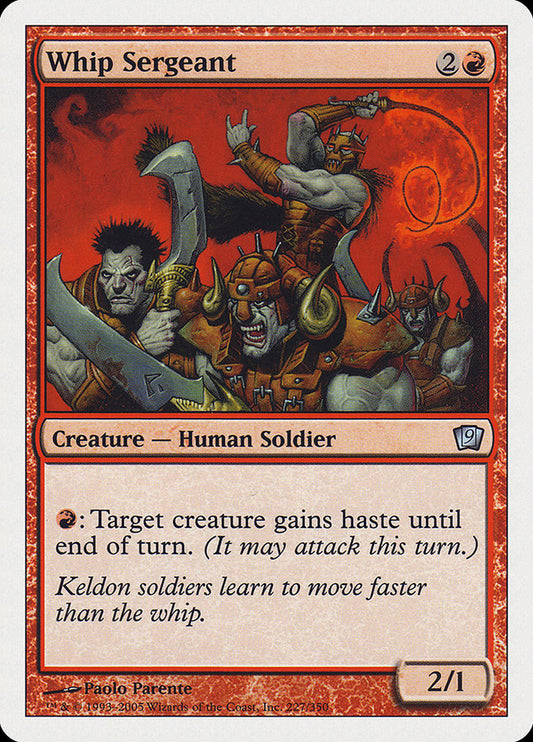 Whip Sergeant [Ninth Edition] (227)