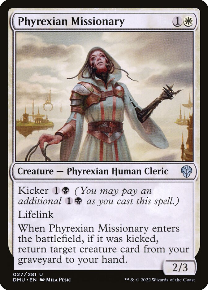Phyrexian Missionary [Dominaria United] (27)