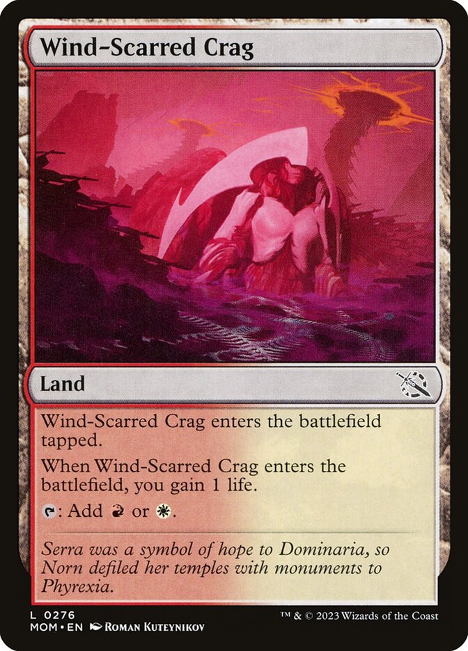 Wind-Scarred Crag [March of the Machine] (276)