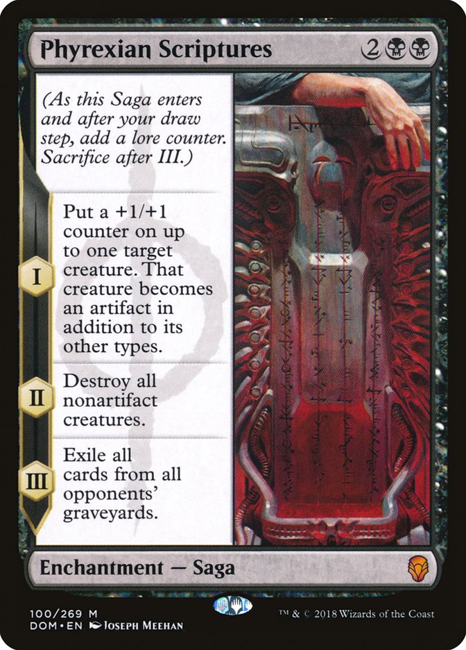 Phyrexian Scriptures [Dominaria] (100)