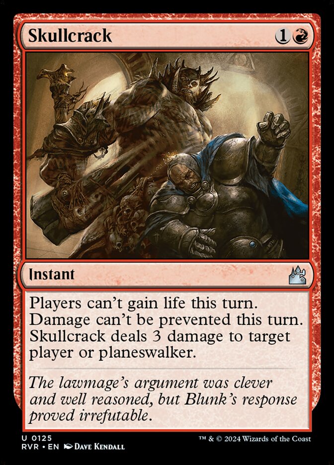 Skullcrack [Ravnica Remastered] (125)