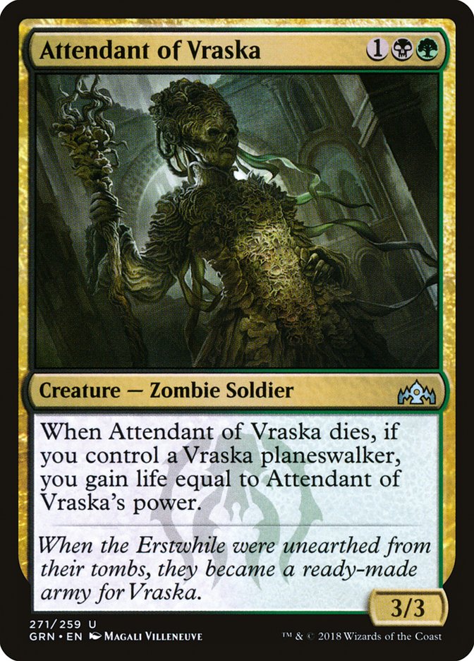 Attendant of Vraska [Guilds of Ravnica] (271)
