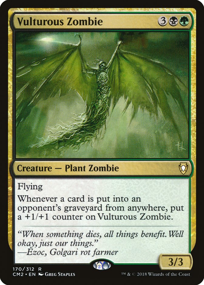 Vulturous Zombie [Commander Anthology Volume II] (170)
