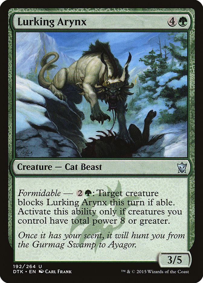 Lurking Arynx [Dragons of Tarkir] (192)