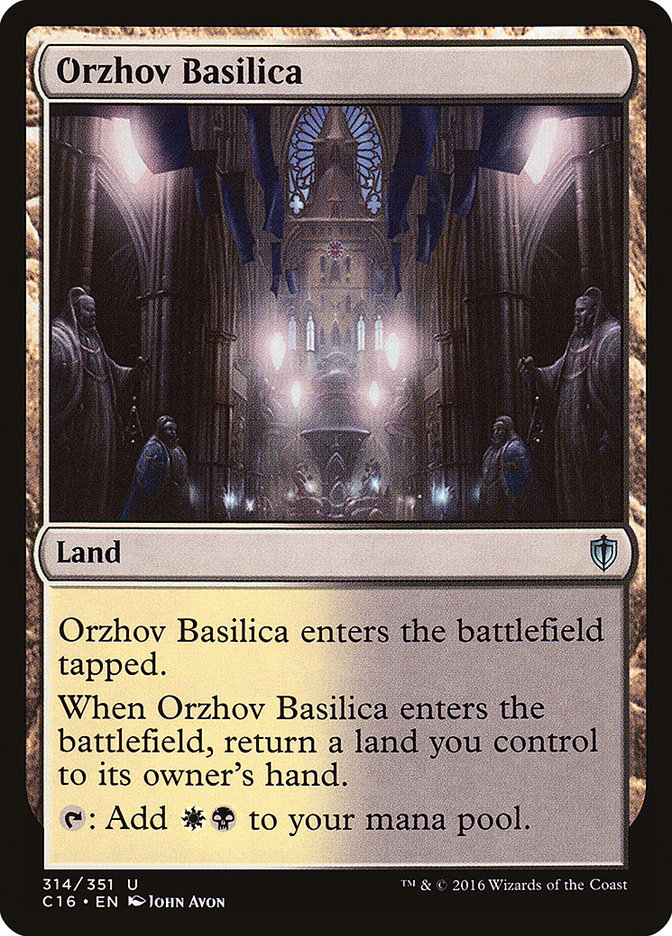 Orzhov Basilica [Commander 2016] (314)