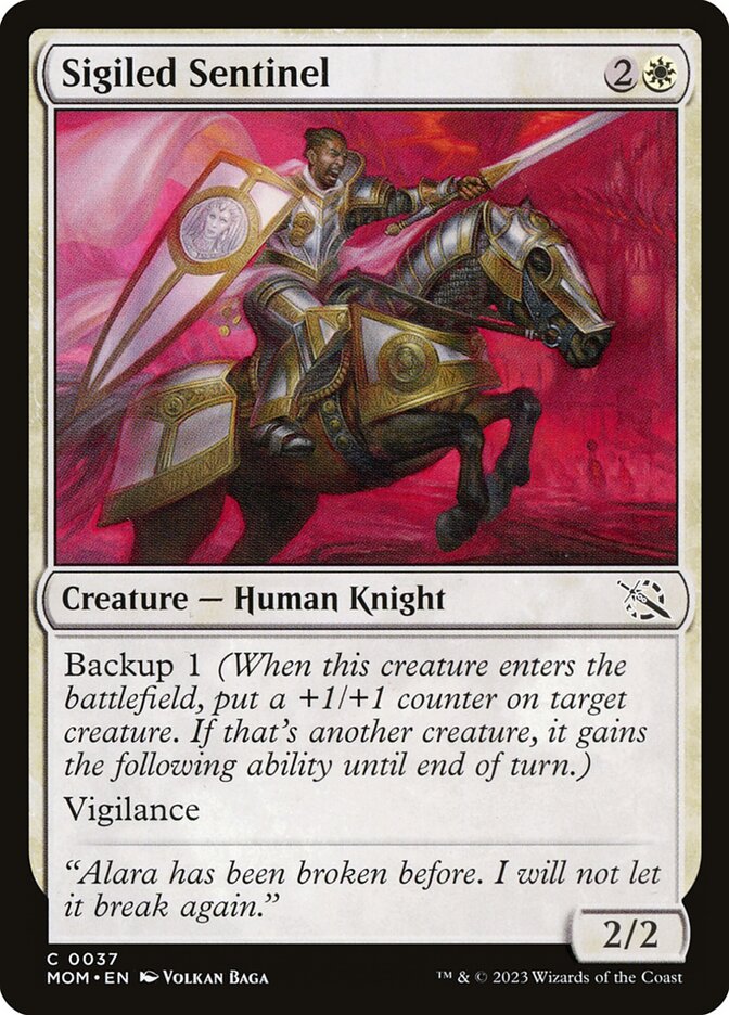 Sigiled Sentinel [March of the Machine] (37)