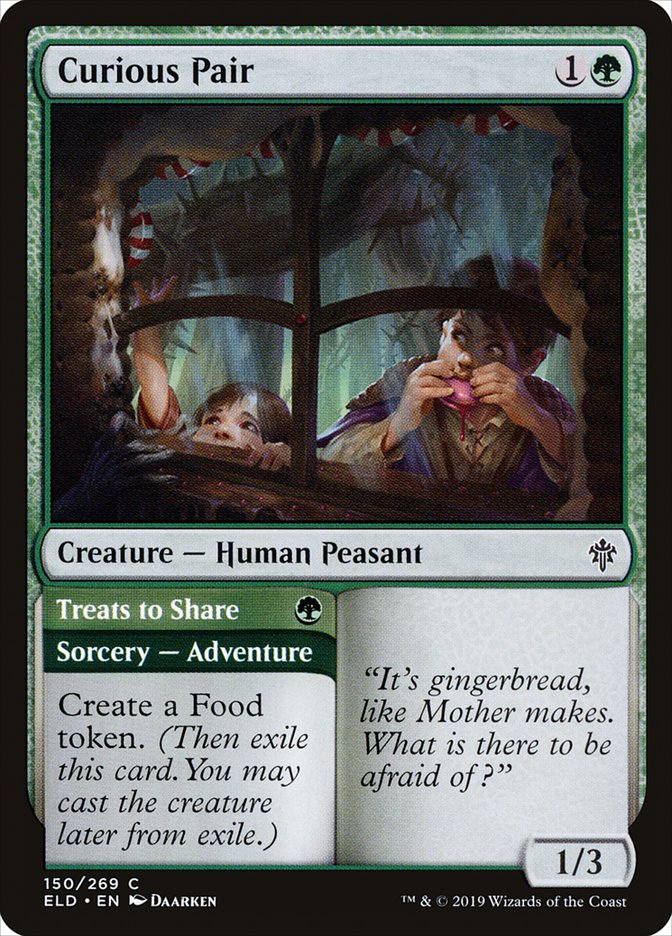 Curious Pair // Treats to Share [Throne of Eldraine] (150)