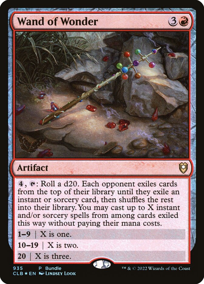 Wand of Wonder [Commander Legends: Battle for Baldur's Gate] (935)