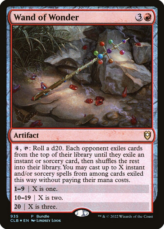 Wand of Wonder [Commander Legends: Battle for Baldur's Gate] (935)