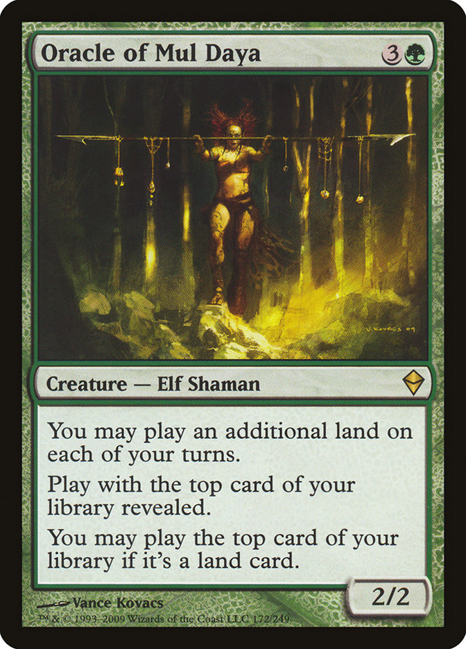 Oracle of Mul Daya [Zendikar] (172)