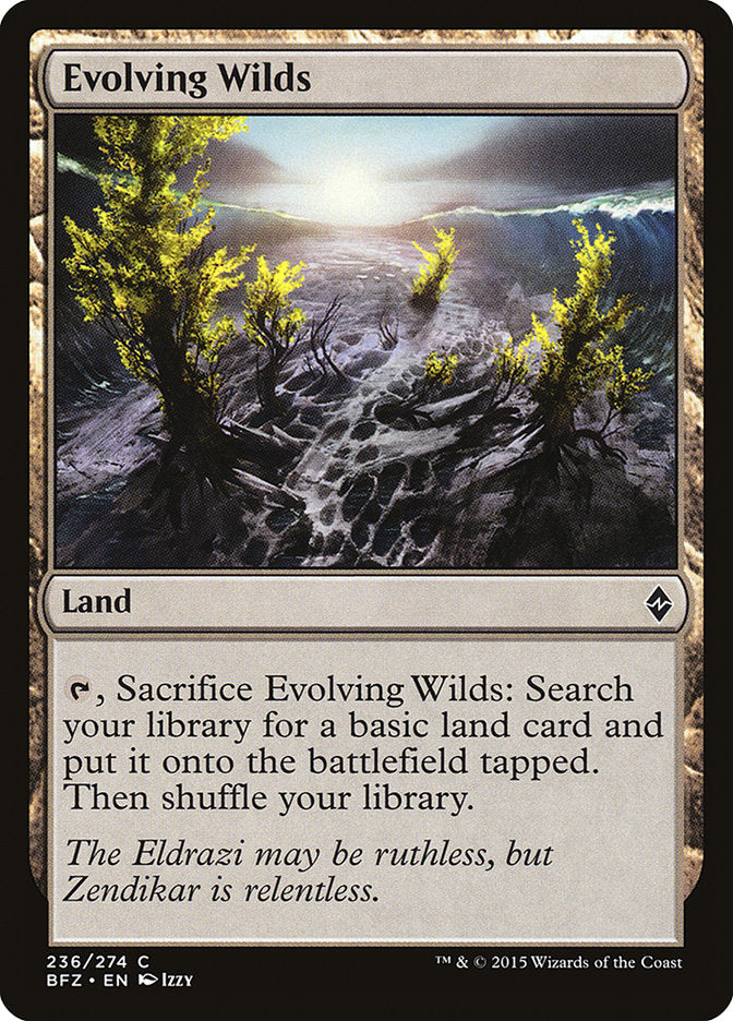 Evolving Wilds [Battle for Zendikar] (236)